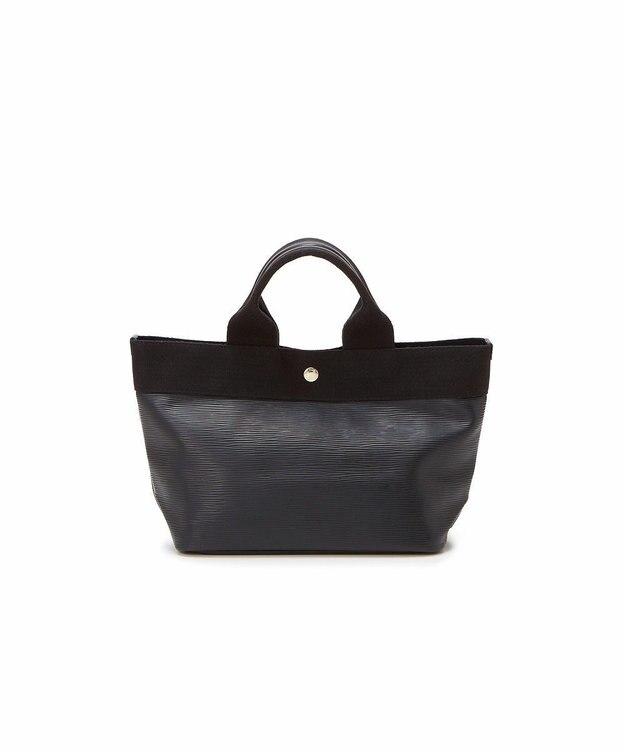 TOPKAPI 【Breath TOPKAPI】リプルネオレザー ミニトートバッグ ブラック