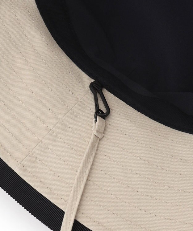 TOCCA 【サイズ調整可】TRIM RIBBON BUCKET HAT コットン バケットハット ベージュ系