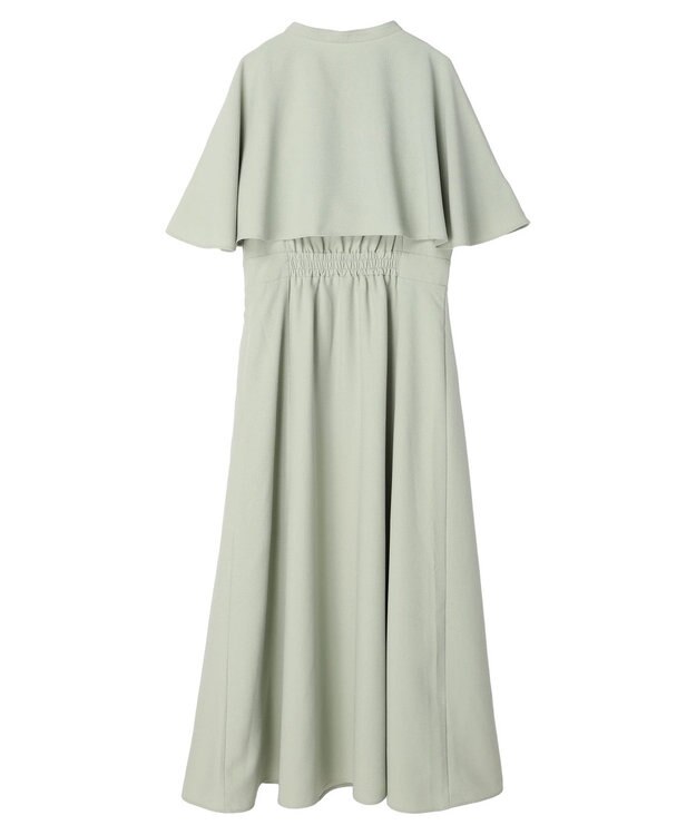 earth music&ecology ＳＥＴ２点ケープ＋キャミワンピース Black