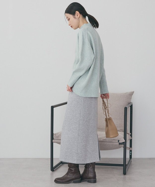 AMERICAN HOLIC モックネックコクーンニットプルオーバー Mint