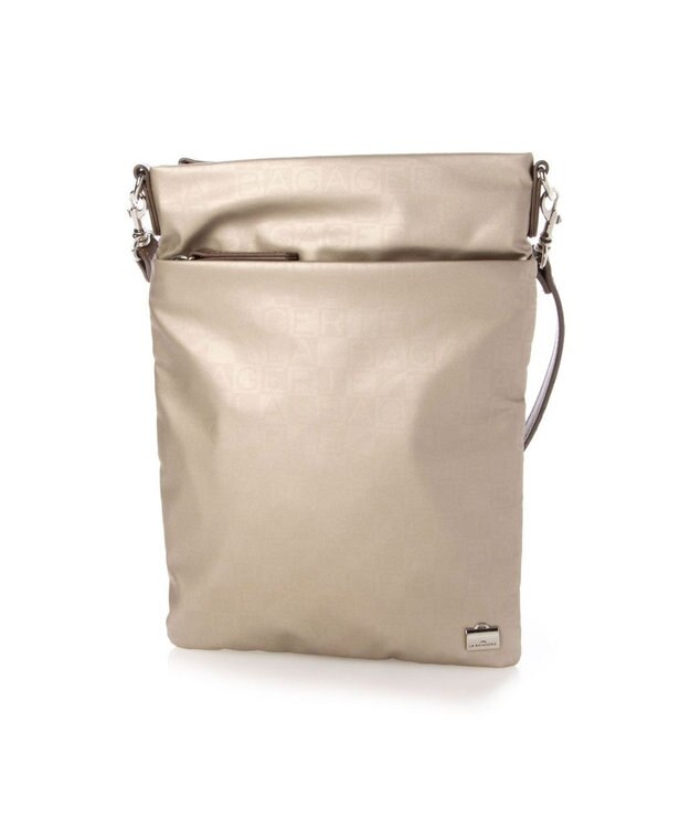 LA BAGAGERIE モノグラムデイリースマホポシェット ゴールド