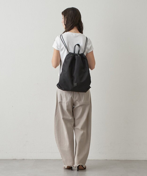 IACUCCI アーゴ ナップサック NYLON/CERVO ブラック