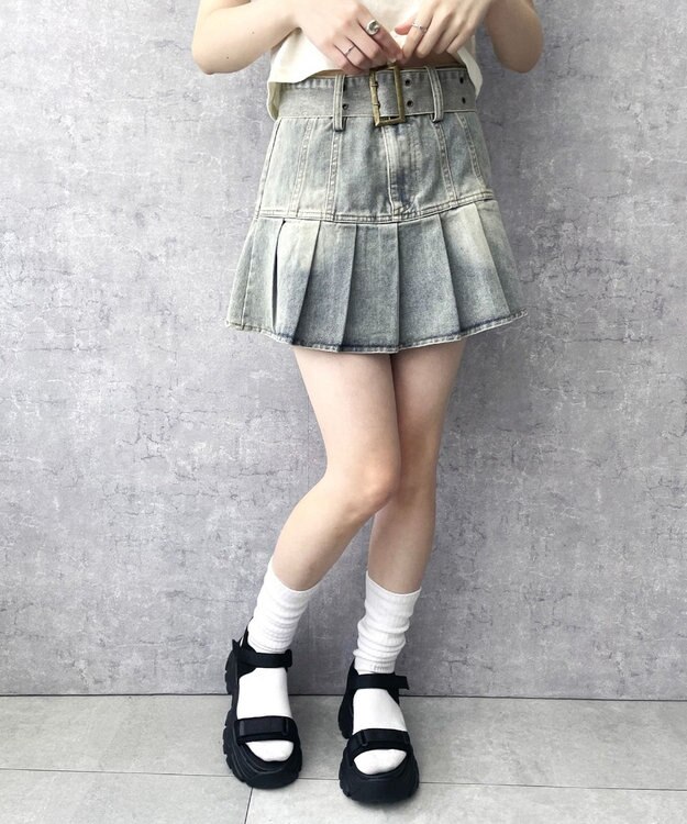 WEGO 【S～XLサイズ】厚底ダッドスポーツサンダル ブラック