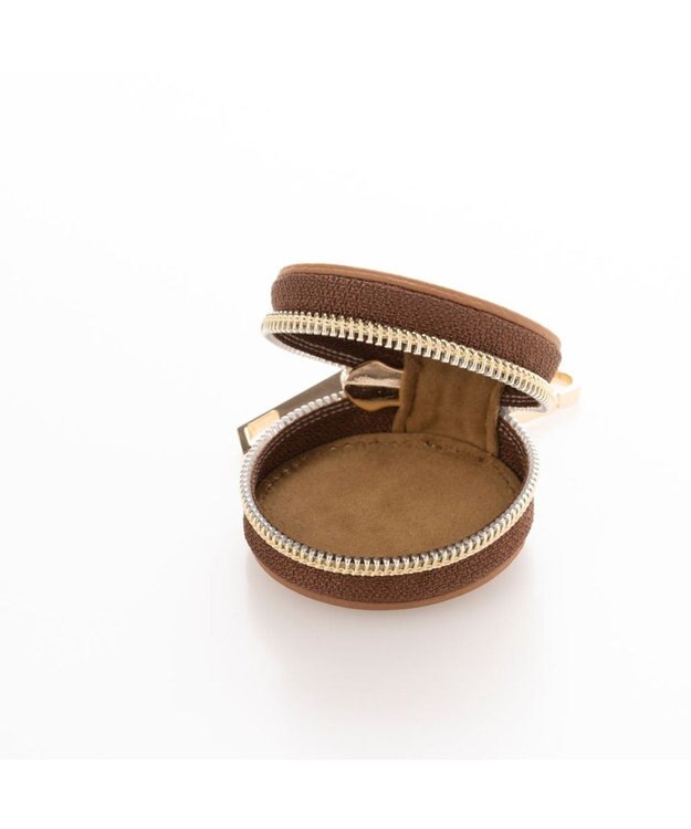 UNBILLION cachecache コンビ素材多機能スマホショルダー ブラウン