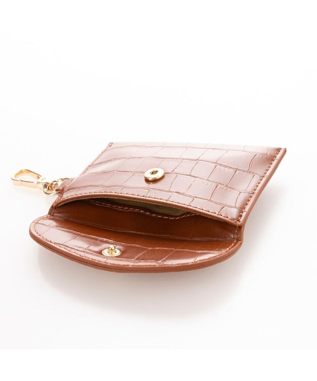 UNBILLION cachecache コンビ素材多機能スマホショルダー ブラウン