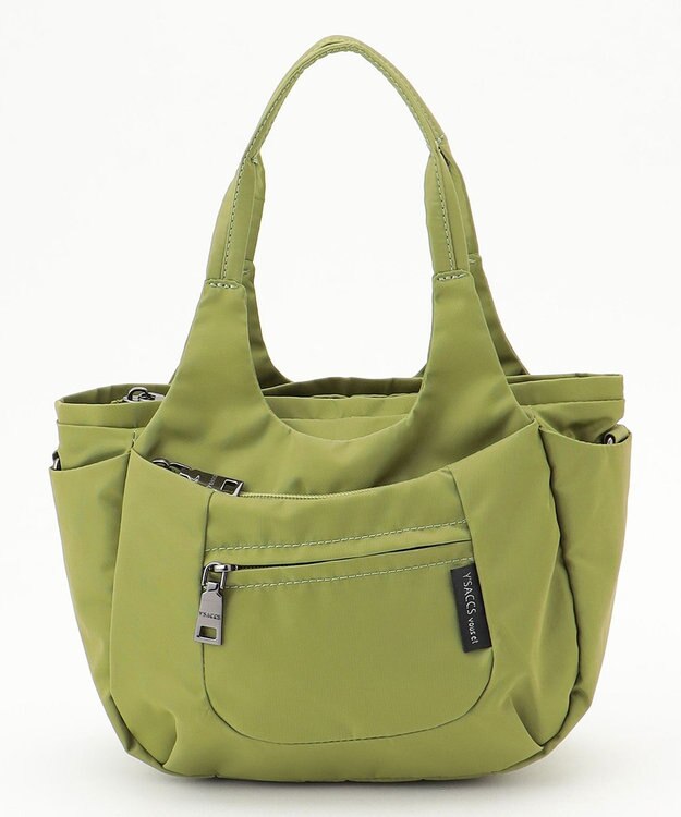 Y'SACCS 【Y’SACCS vous et】ラウンド2WAYミニトート グリーン