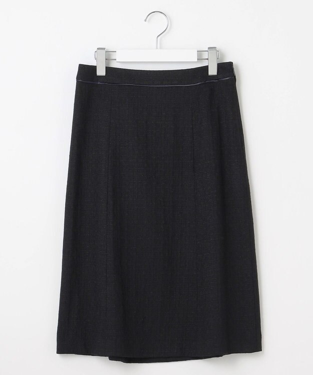 J.PRESS LADIES 【セットアップ対応】Light Tweed スカート ネイビーSOLID系6