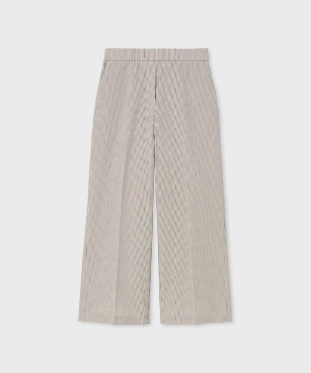 Paul Smith ストライプ シアサッカー ワイドパンツ ベージュ