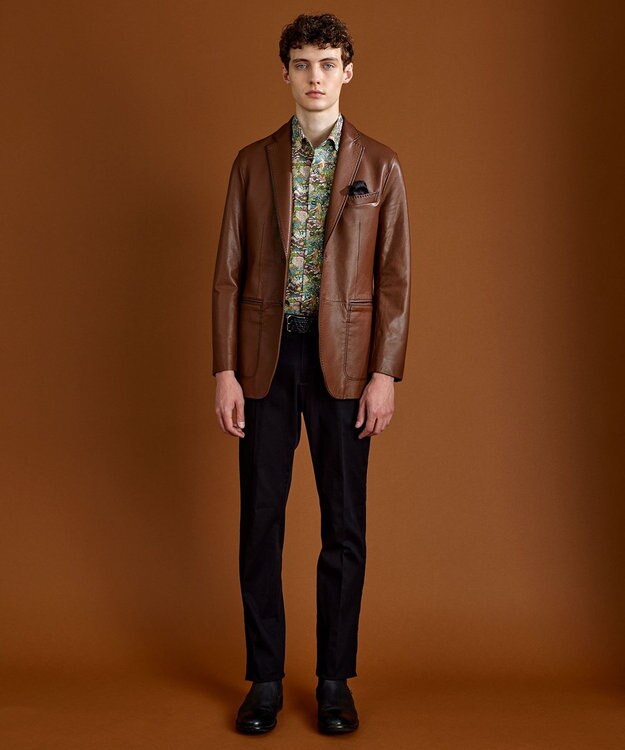 JOSEPH ABBOUD 【キングサイズ・人気】ウエストも伸びる！ 定番 オーガニックストレッチパンツ ブラック系