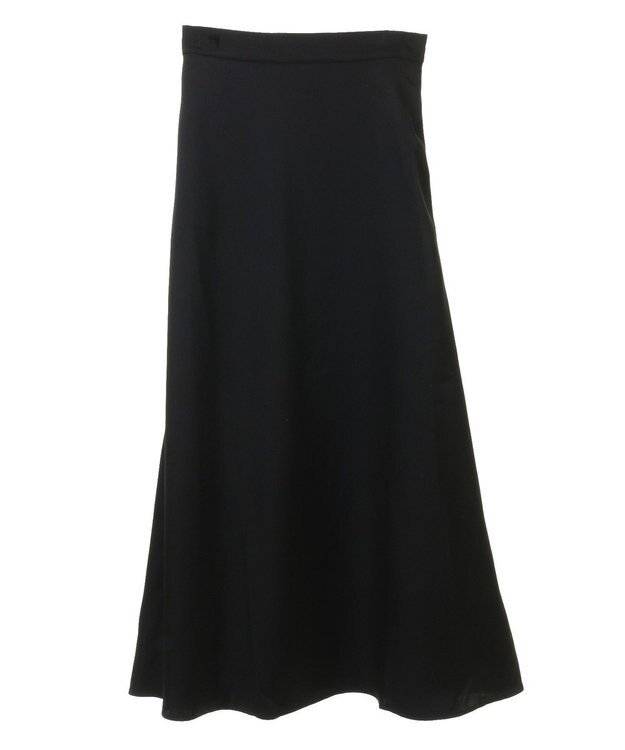Green Parks ・Ｐｅｔｉｔ　Ｆｌｅｕｒ　サテンフレアスカート Black