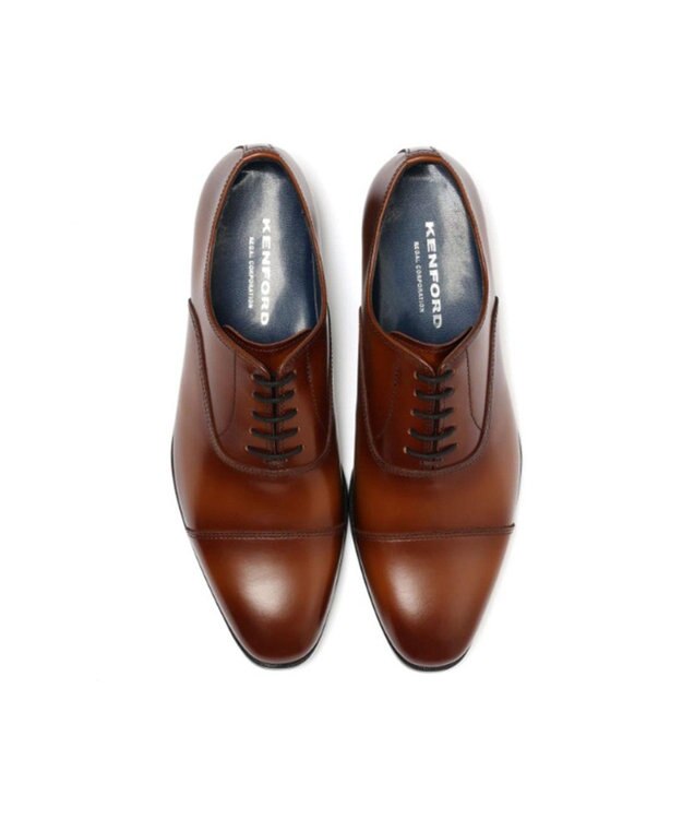 REGAL FOOT COMMUNITY 【ケンフォード メンズ】KN72 内羽根・ストレートチップ ブラウン