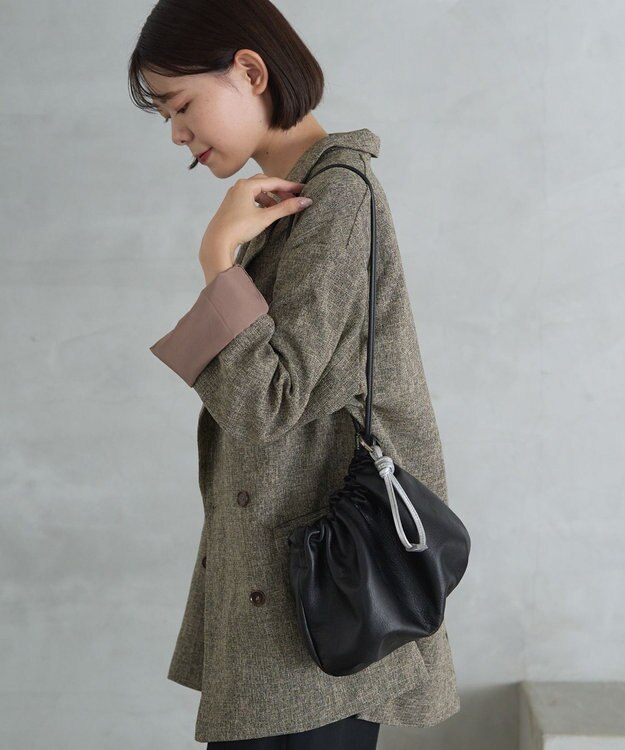 russet レザーキーリング(CE-1455) Silver