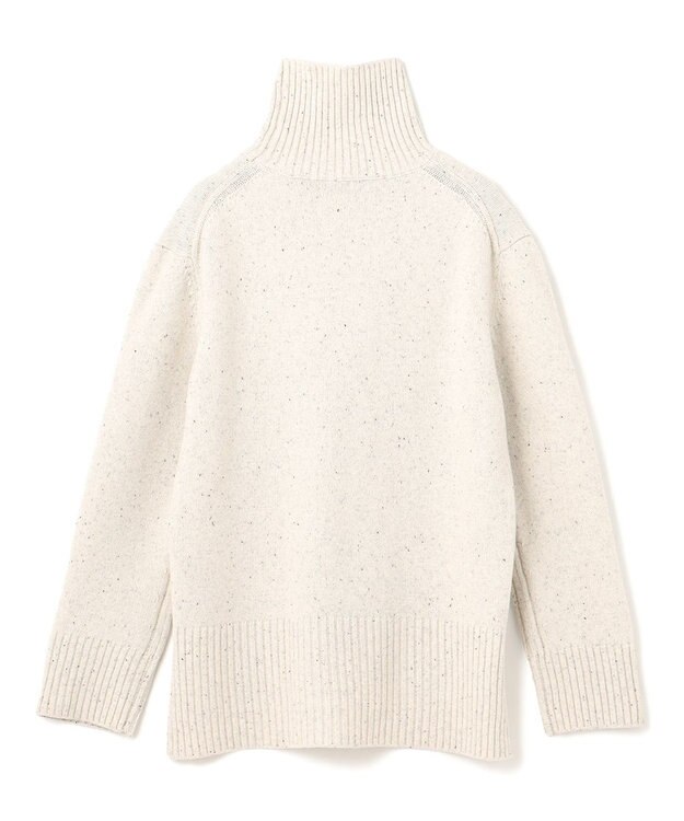 JOSEPH ツィードニット　ハイネックニット Ivory