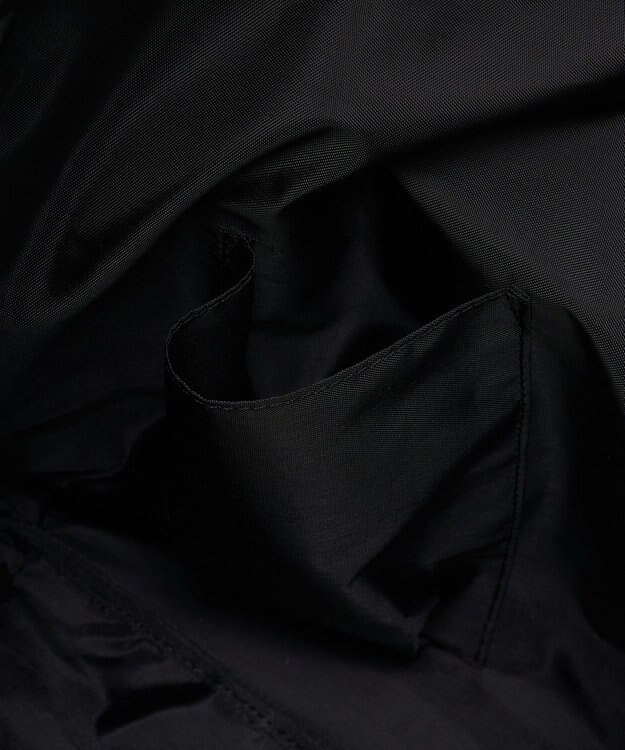 russet ナイロンジャガードメタルバックルショルダーバッグ L(CE-1656) Trv-Black