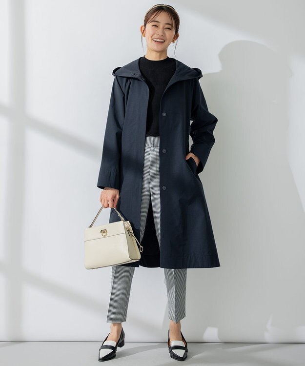 組曲 L 【洗える】Elenaパフスリーブ ニット ブラック系