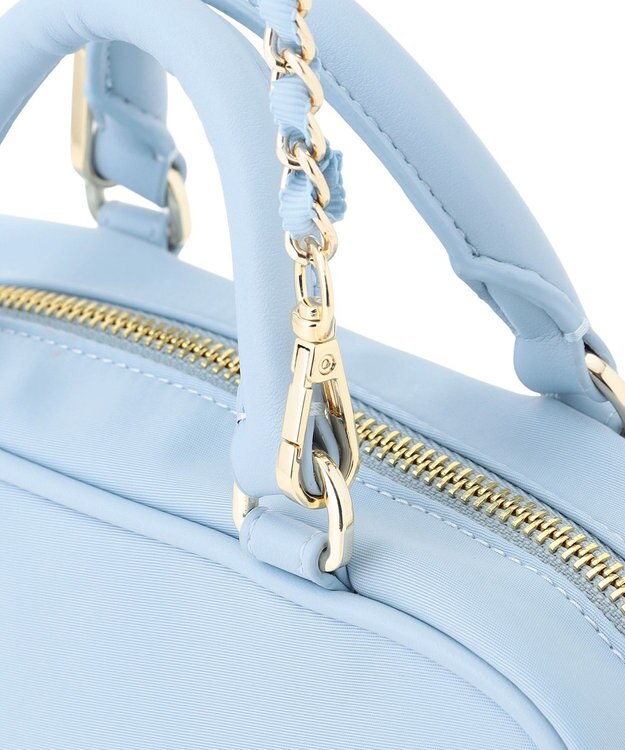 TOCCA 【撥水】WITH CLARISSE 2WAY NYLONBAG ミニボストンバッグ ブルー系