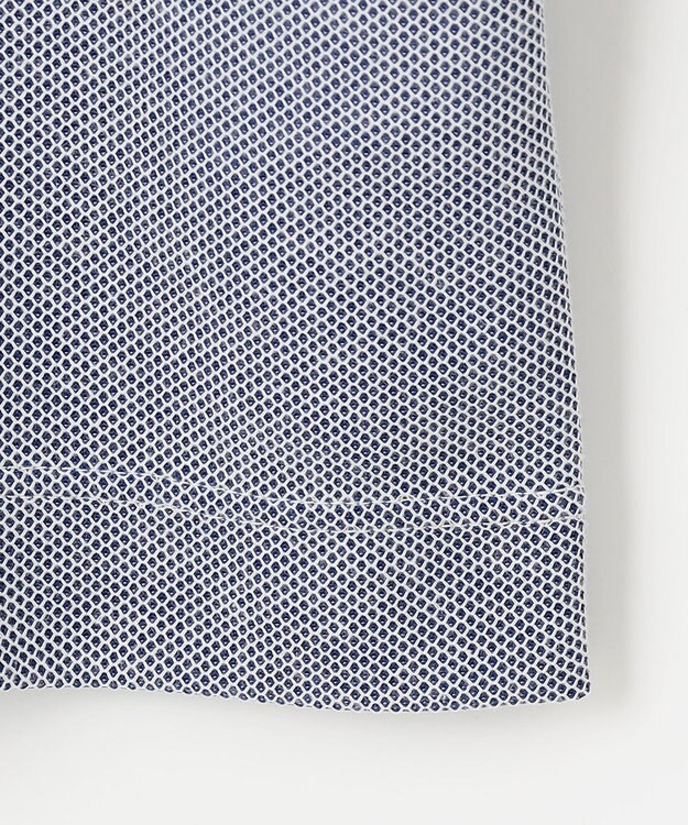 JOSEPH ABBOUD 【キングサイズ・消臭などの高機能】オーガニックコットン ダディ 長袖 ポロシャツ ブルー系