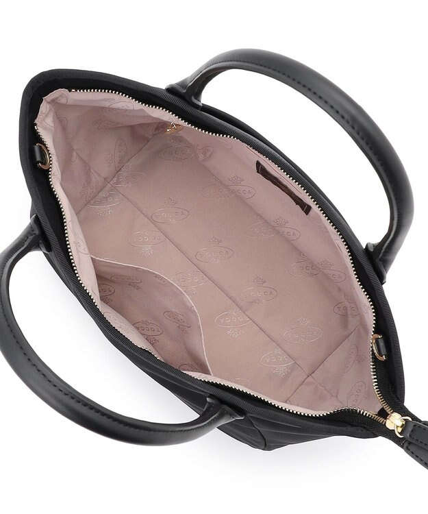 TOCCA TOUCH OF CRESTA NYLON TOTE ナイロントートバッグ【星風まどかさん着用】 ブラック系