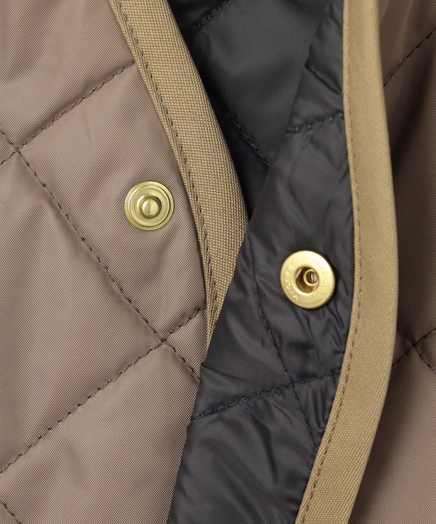 J.PRESS MEN メモリーツイルキルティングベスト ベージュ系