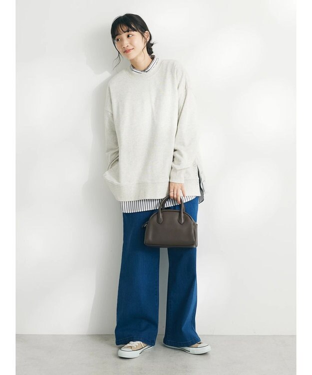 CRAFT STANDARD BOUTIQUE 裏毛リングドットプルオーバー Oatmeal