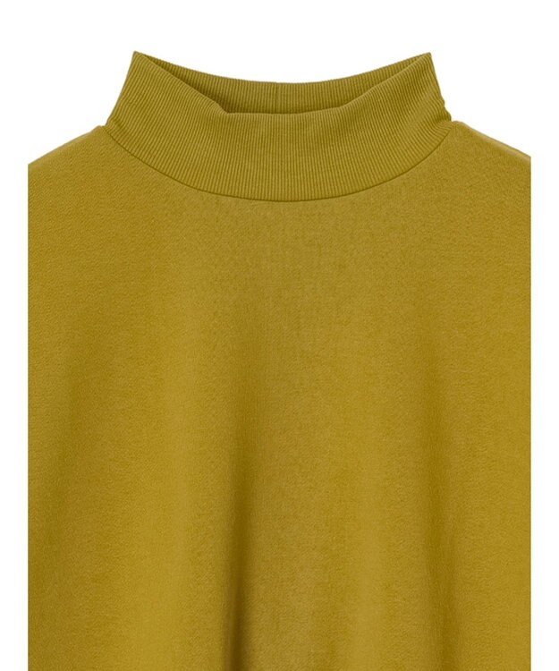 Green Parks 裏起毛ドッキングチュニック Yellow
