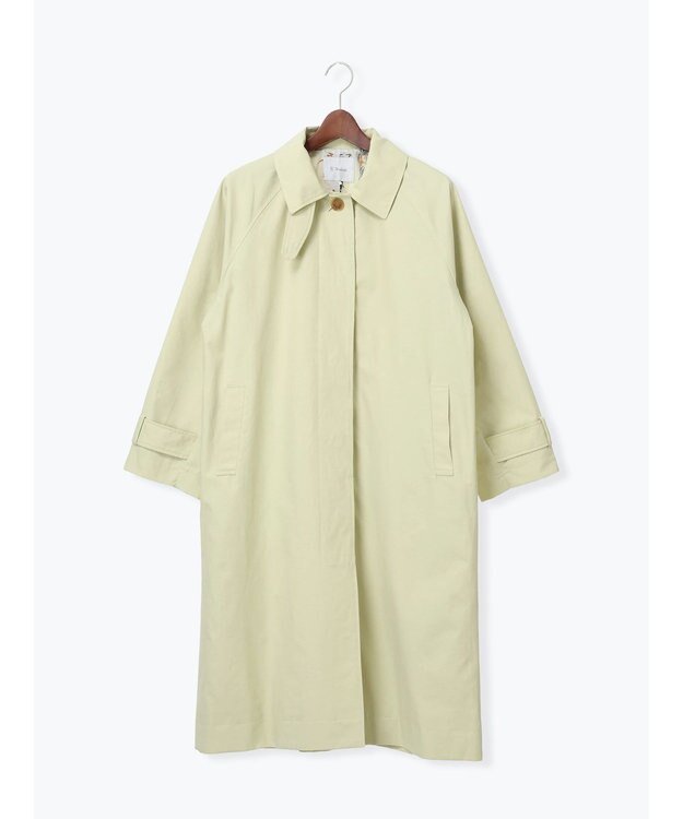 Te chichi ステンカラーコート ピスタチオ