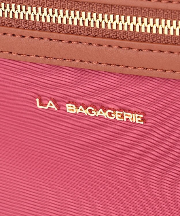 LA BAGAGERIE ループ2WAYショルダーバッグ　Mサイズ ピンク