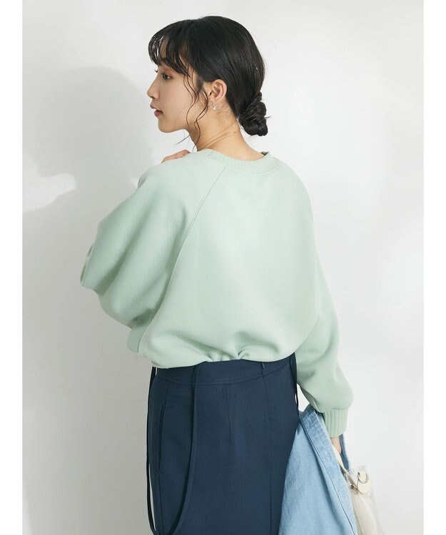 CRAFT STANDARD BOUTIQUE 軽量ボンディングパールロゴプルオーバー Mint