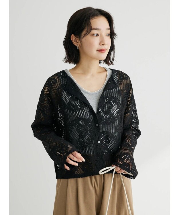 Green Parks 前後２ＷＡＹレースプルオーバー Black