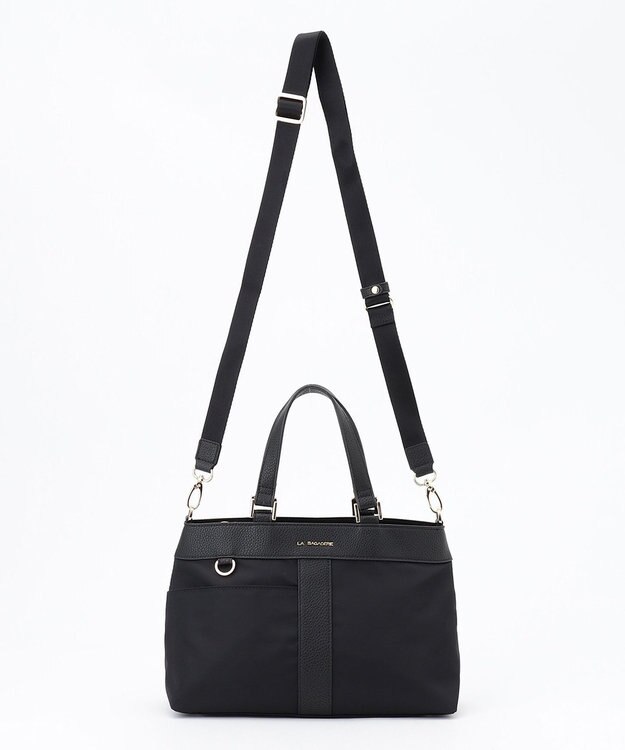 LA BAGAGERIE コンビ2WAYトートバッグ SMALL ブラック