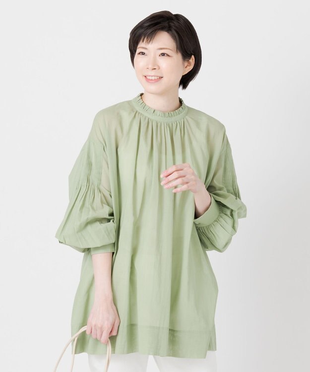 ONWARD Reuse Park 【23区】ブラウス春夏 グリーン