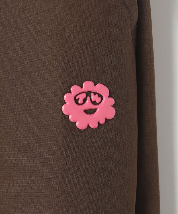 PW CIRCULUS 【ストレッチ素材】【WOMEN】セミワイド イージーパンツ ゴルフウェア レディース ダークブラウン系