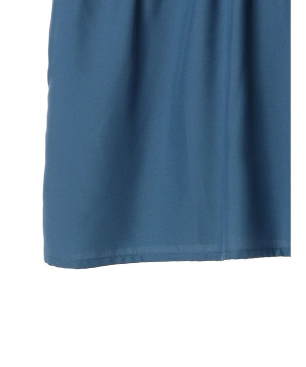 Green Parks 切替ギャザーキャミソール Blue