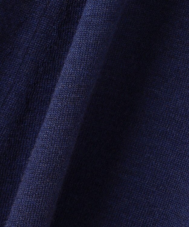 J.PRESS LADIES S 【洗える】EASY WOOL ニット ワンピース ブルー系