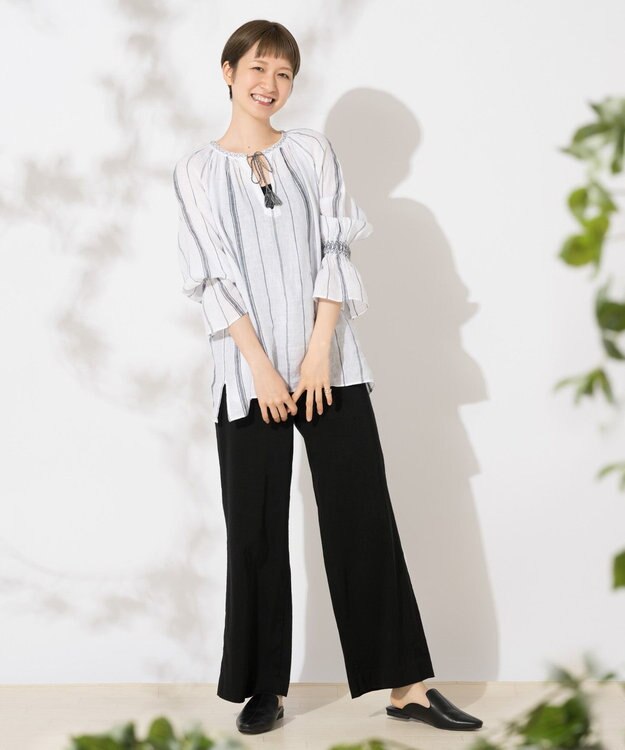 ONWARD Reuse Park 【23区】パンツ春夏 ブラック