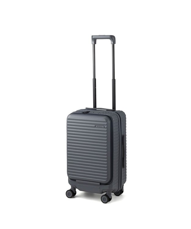 ACE BAGS & LUGGAGE EDGELINK CRUZBOX スーツケース 機内持込 フロントオープン 32/39L エキスパンド機能 05805 エッジリンク アイアングレー