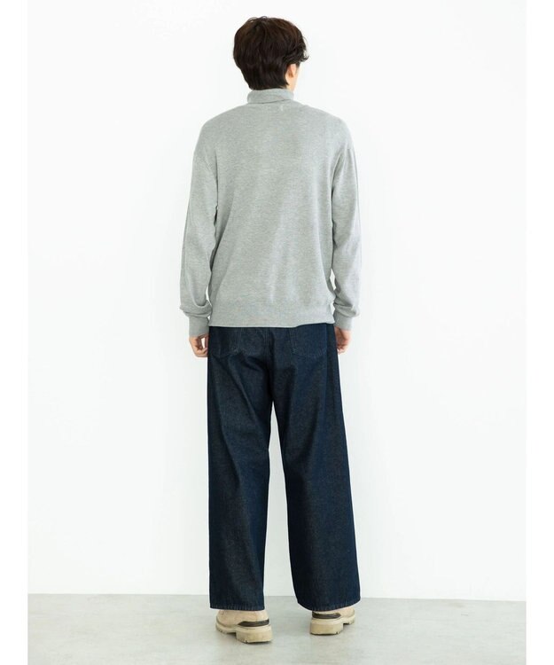 CRAFT STANDARD BOUTIQUE タートルネックニットプルオーバー Light Gray