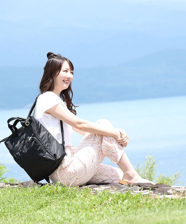 ROOTOTE 1223【撥水:A4収納サイズ】SN.セオルー.アイロ-A 01：ブラック