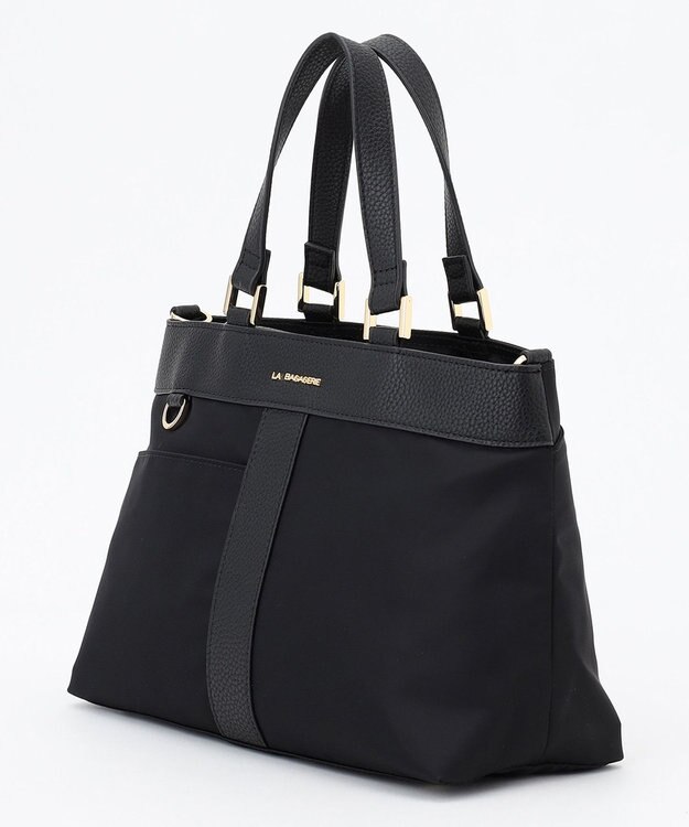 LA BAGAGERIE コンビ2WAYトートバッグ SMALL ブラック