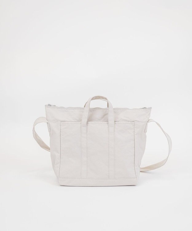 NIZYU KANO 【はまじコラボ】Airyトート Sサイズ ライトグレー