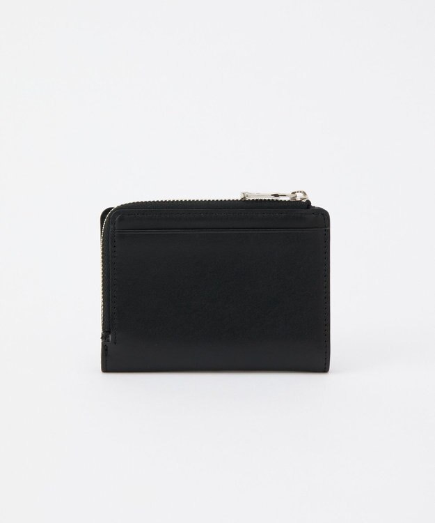 russet ミニモノグラムプレートハーフウォレット(SO-421) Black