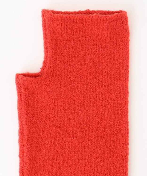 BEIGE， 【洗える】BERTAINA /  コットンアームウォーマー Red Orange