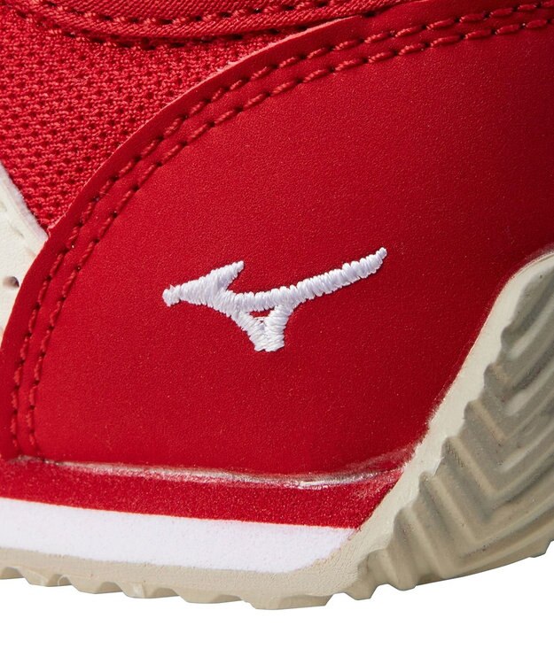 MIKI HOUSE HOT BISCUITS 【WEB限定】【13-15.5cm】ミズノコラボ セカンドベビーシューズ【WebLimited】 赤