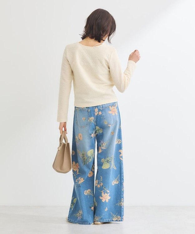 Green Parks シアーポコポコプルオーバー Ivory