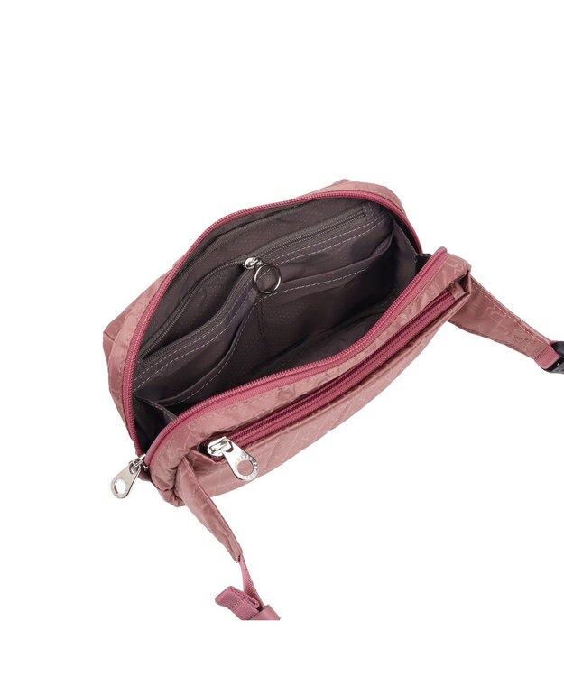 ACE BAGS & LUGGAGE PROGRES プログレ プリエ ウエストバッグ 68161  強撥水機能 ボディバッグ 行楽 お出かけ 散歩 ピンク