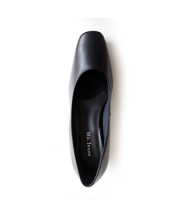 Pointer 日本製 本革プレーンパンプス ブラック