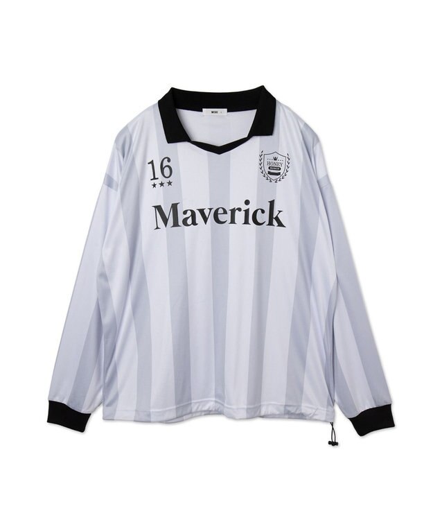 WEGO ドロストゲームロゴT（LS） 柄1