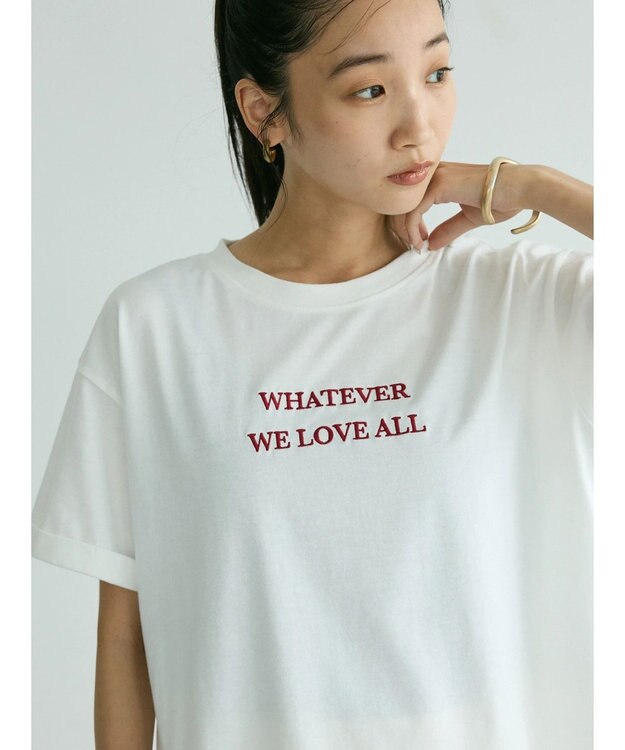 CRAFT STANDARD BOUTIQUE 刺繍ロゴＴシャツ B