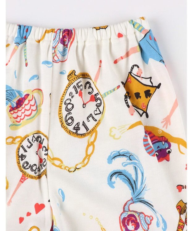 tsumori chisato SLEEP ツモリチサト パジャマ 綿混(本体) あったか 長袖 長ズボン レディース UDW400 /ワコール アイボリー