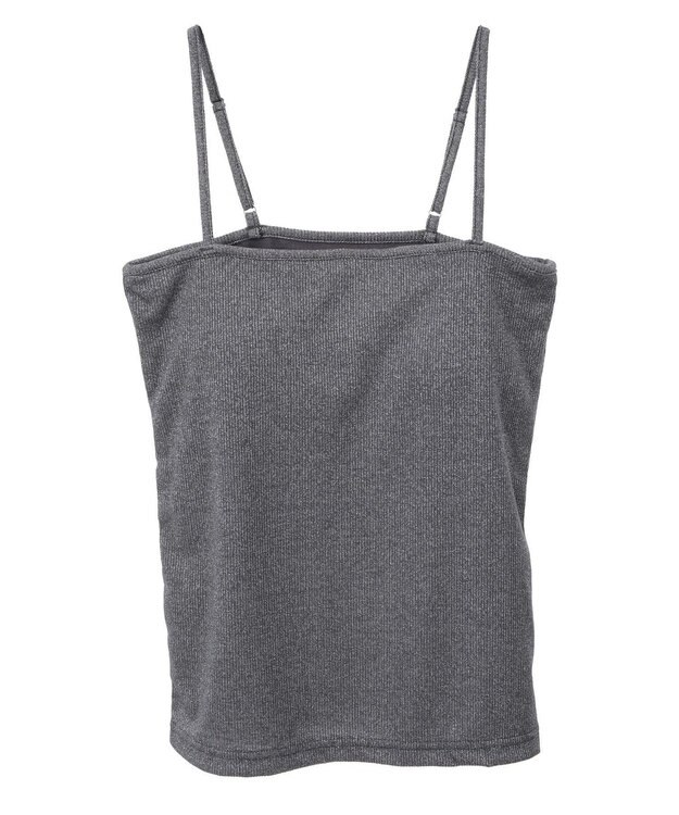 AMERICAN HOLIC カップ付き　ラメリブキャミソール Light Beige